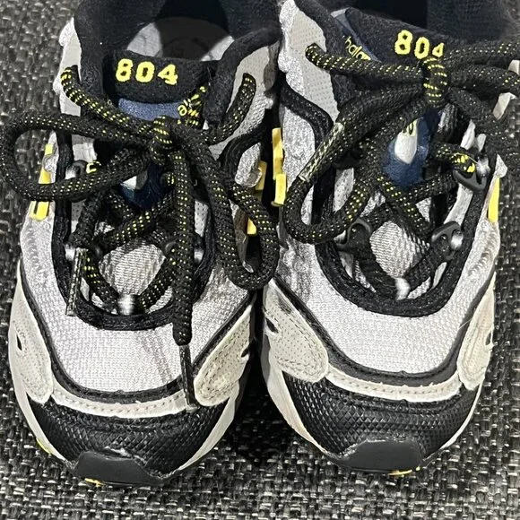 New Balance 804 Grey Black Shoes, Size 10 - Picture 4 of 12